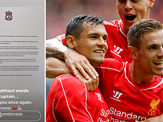 Dejan Lovren reveals letter fr...